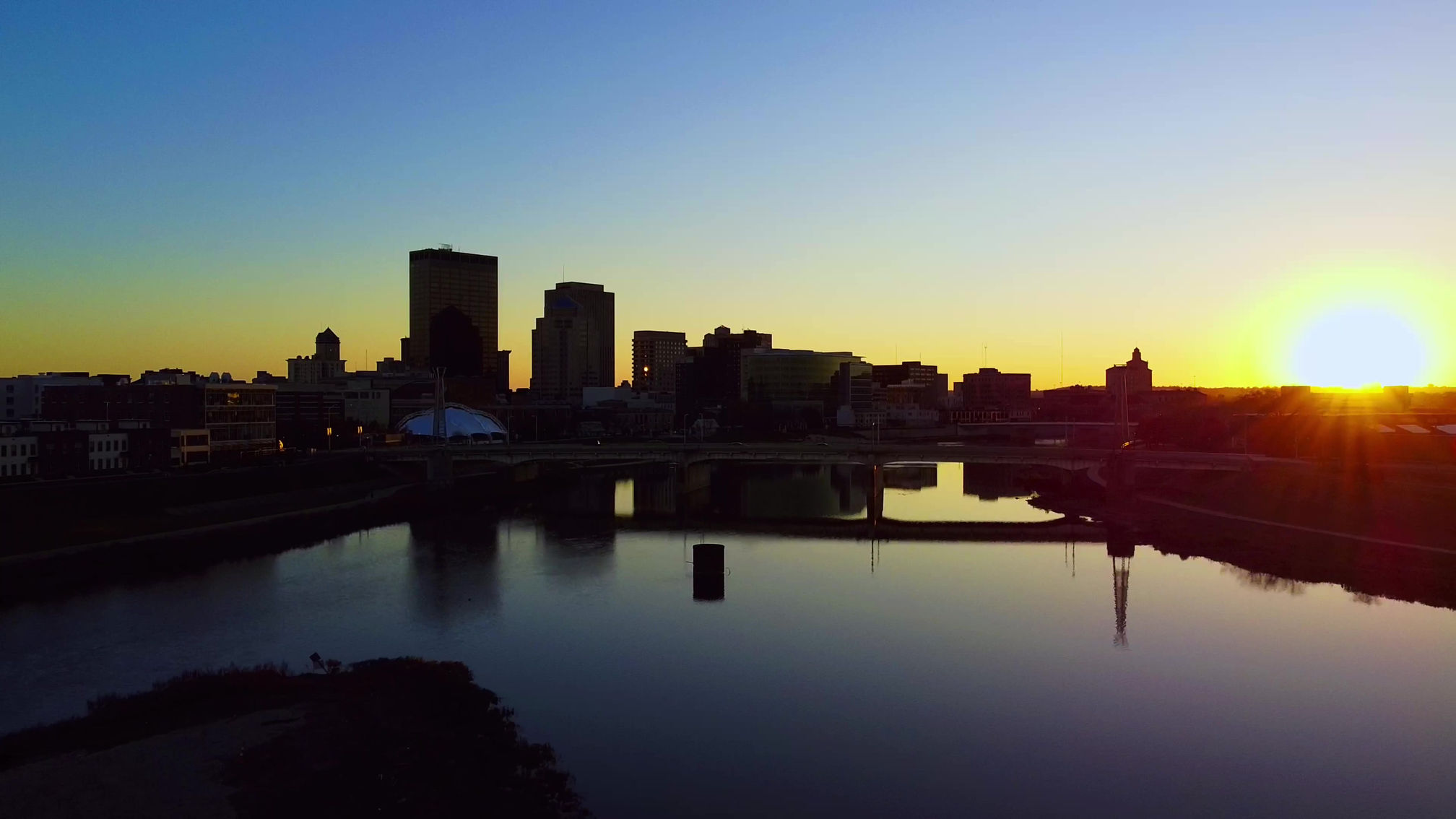 November Dayton Skyline